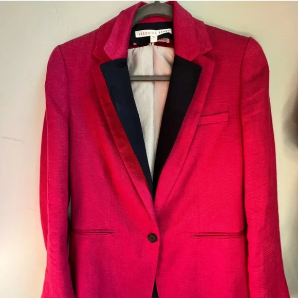 VERONICA BEARD DICKEY BLAZER TUXEDO - Picture 2 of 13
